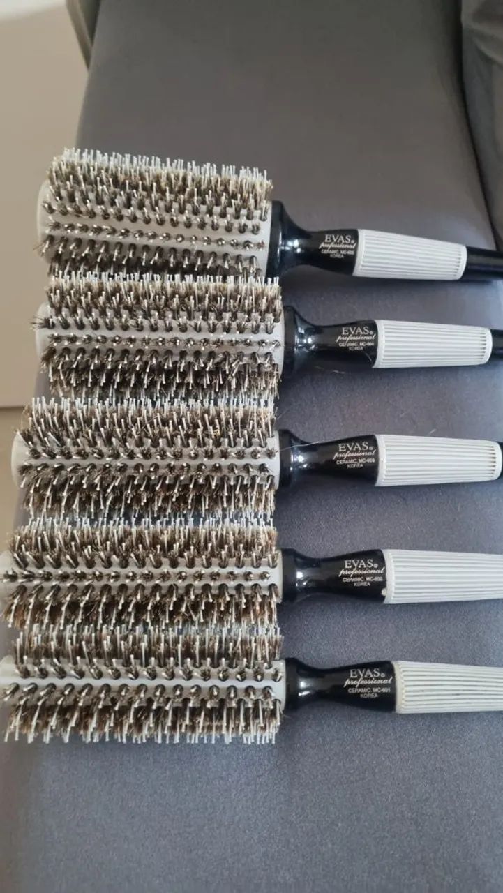 Kit Escovas cabeleireiro profissional EVAS
