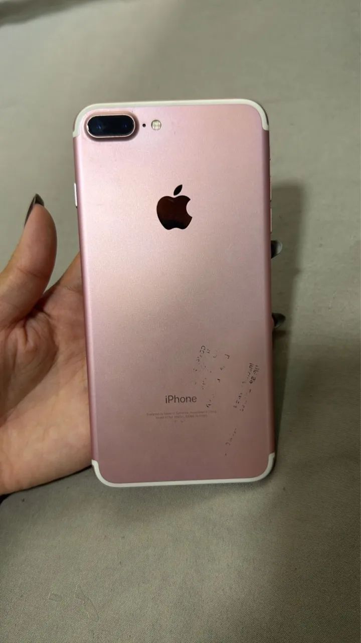 iPhone 7 plus Rose Gold 32GB - Celulares e Smartphones