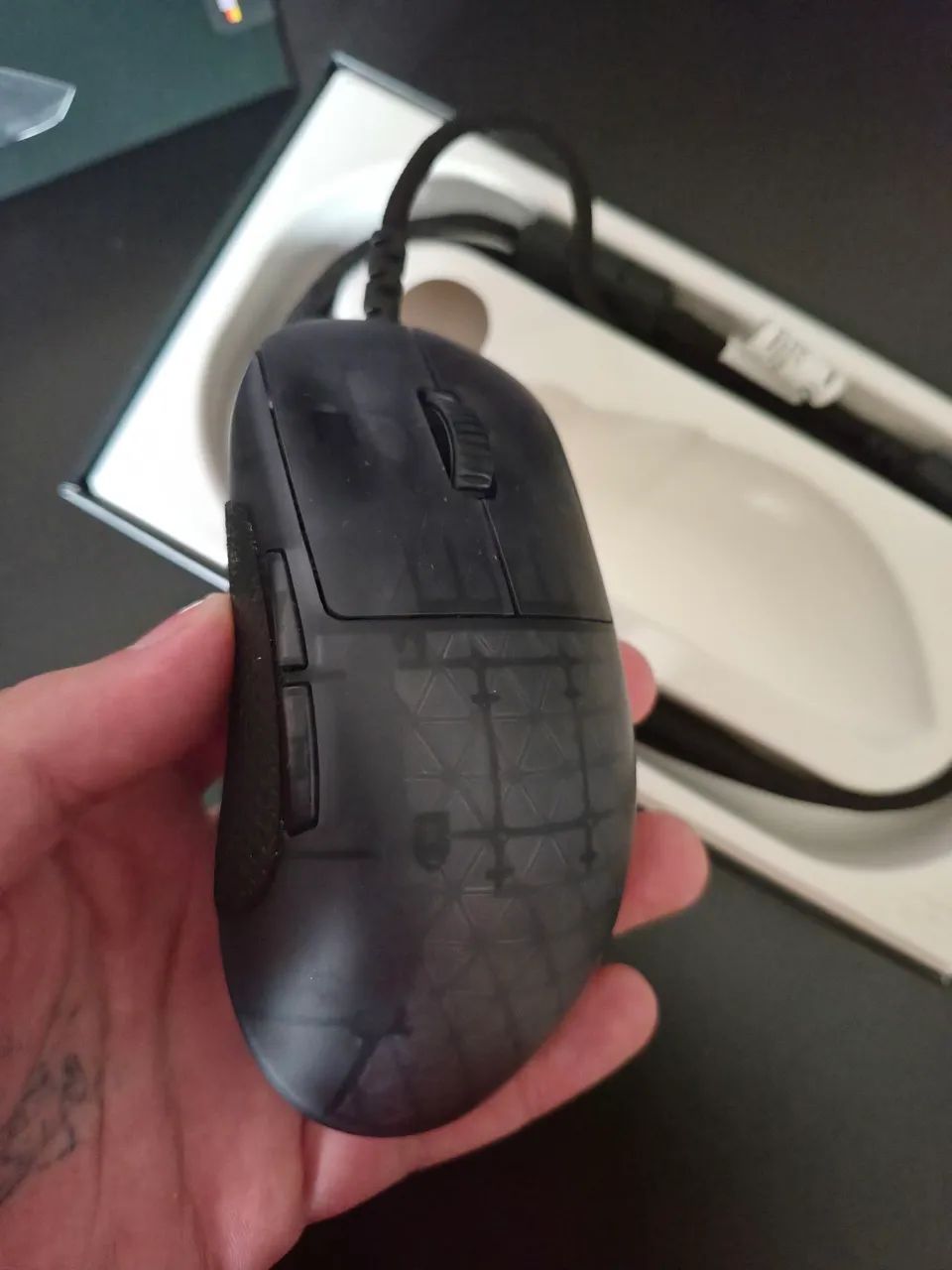 Mouse gamer Endgame Gear Op1 8k V2 Dark Frost - Periféricos e