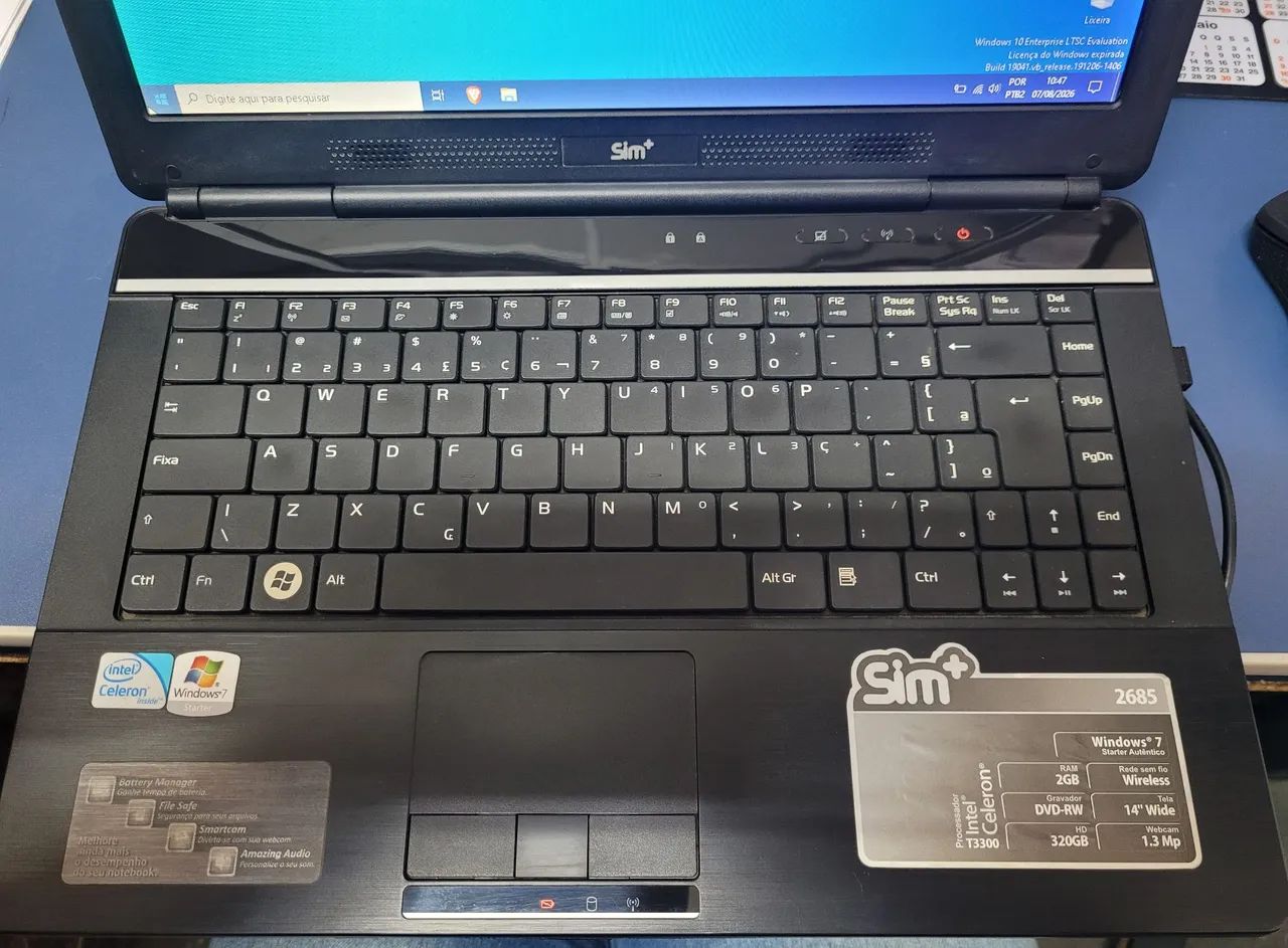Notebook sim+ 2865 SSD 120gb - Foto 5