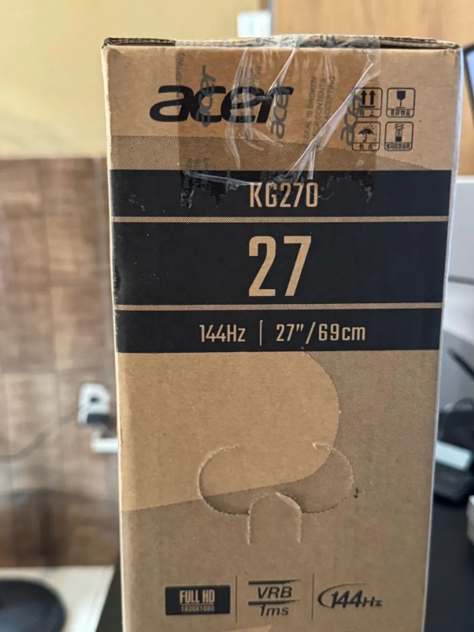 Monitor Gamer LED Acer Nitro 27 Polegadas 144Hz - Foto 4