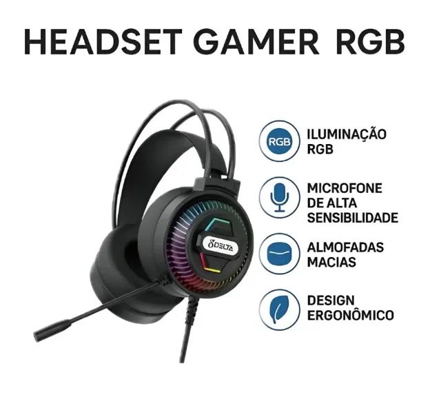 Headset Gamer Usb Aitek - Foto 2
