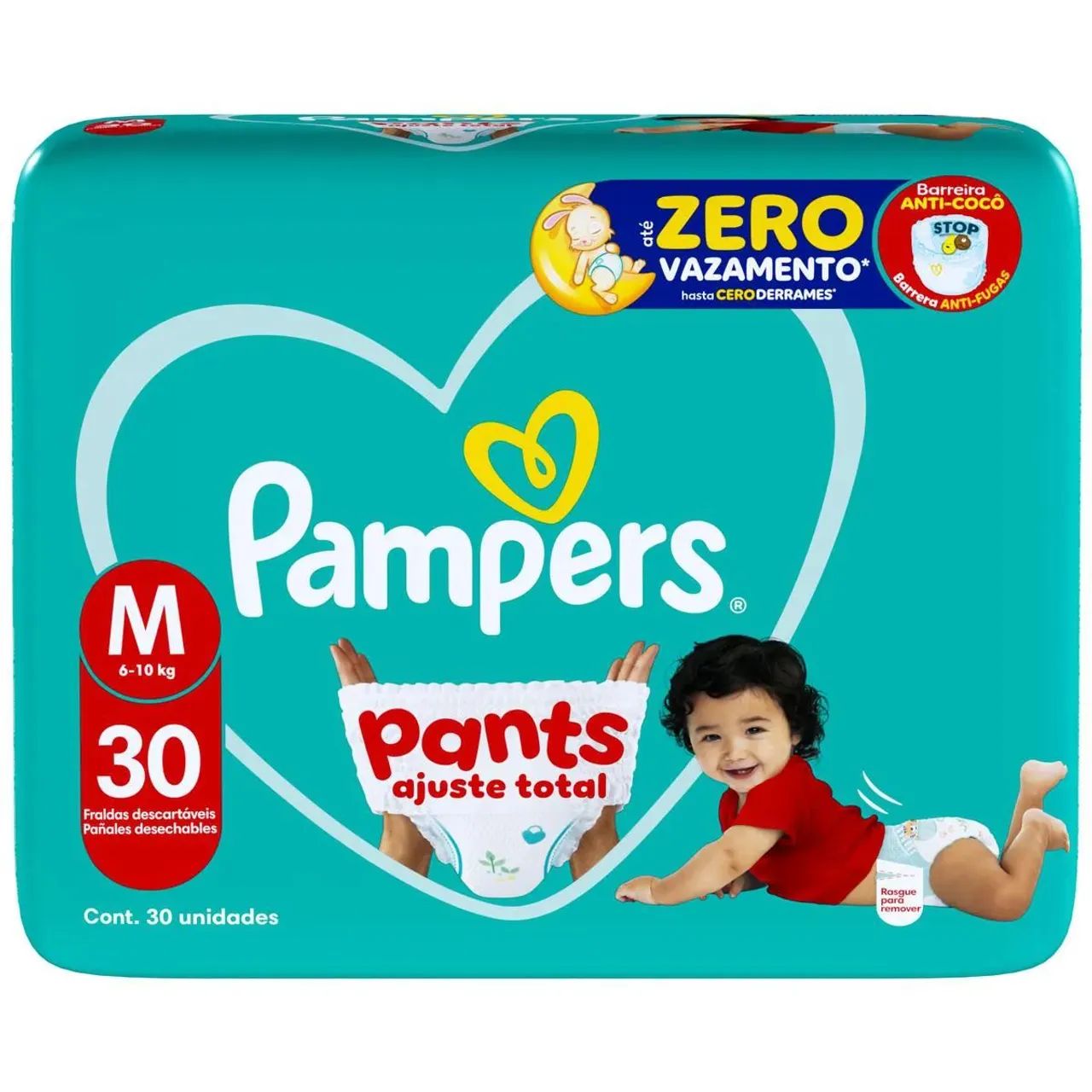 Fraldas Pampers e baby sec