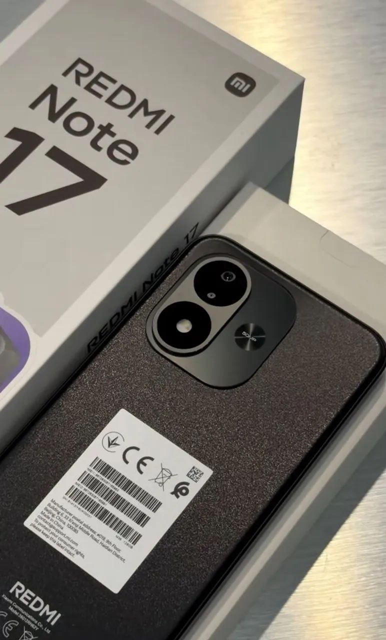 Lançamento Redmi Note 17 4G 256/8 Global Pronta Entrega 