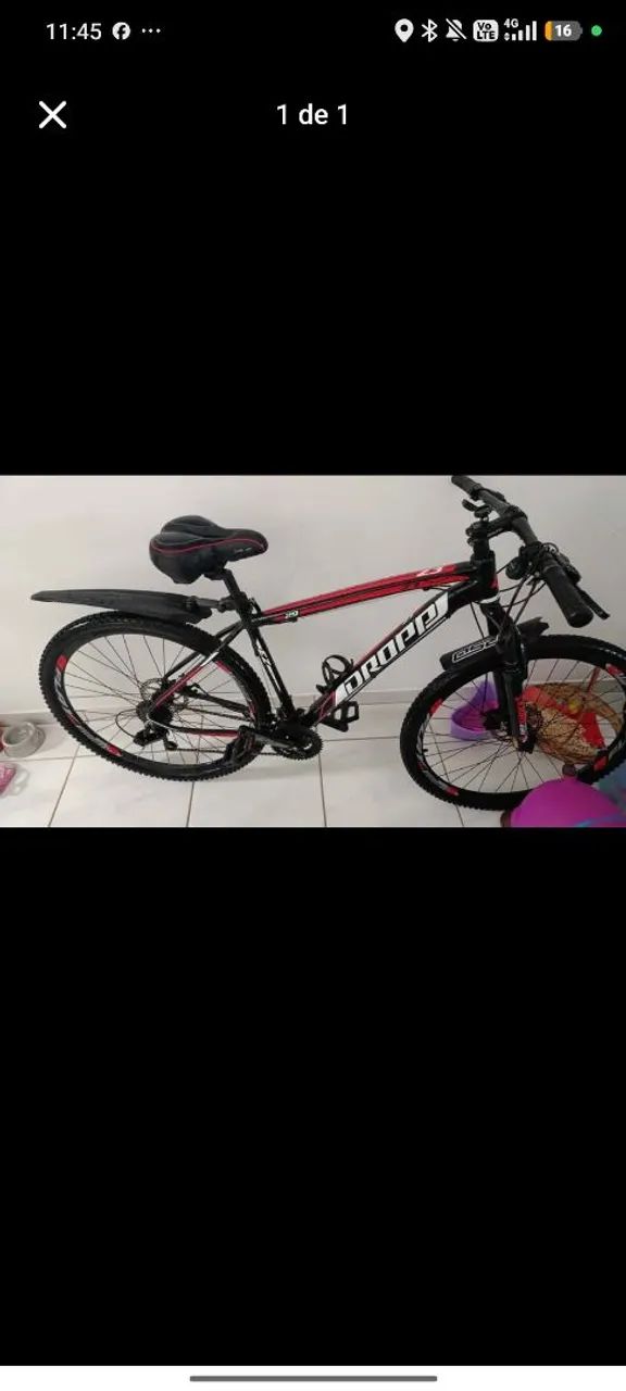 vendo bicicleta semi nova