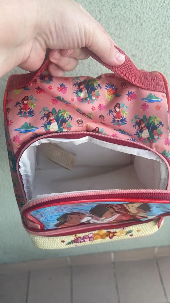 Mochila com lancheira Moana 2 baggagio - Foto 4