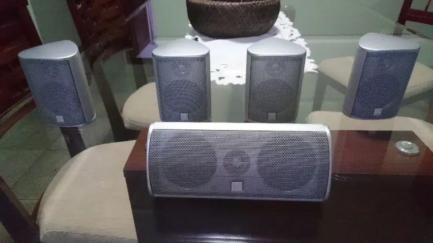 Conjunto completo  para Home  Theater Acoustic Research AR5 Excelentes - Foto 2