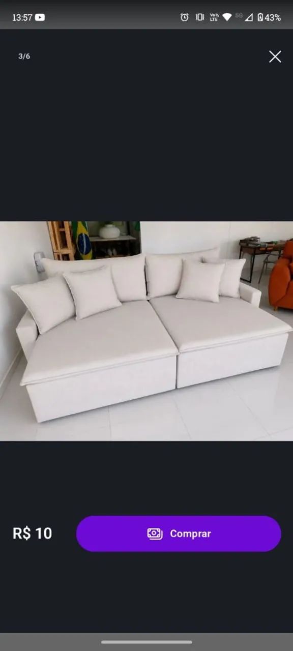 Reformamos e fabricamos sofá, puff, poltronas... - Foto 3