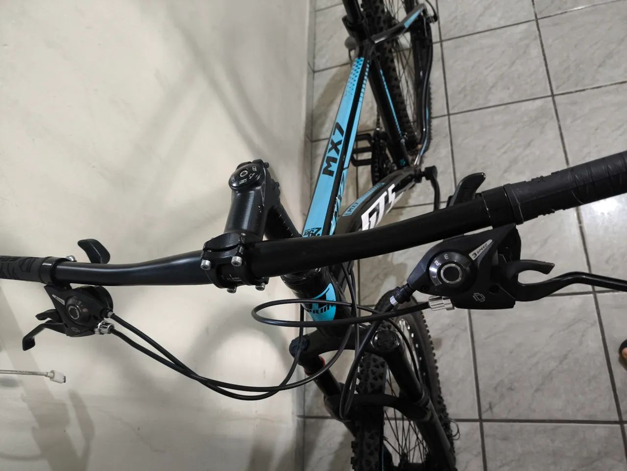 Bicicleta quadro alumínio: GTS MX7 com freios a disco  - Foto 2