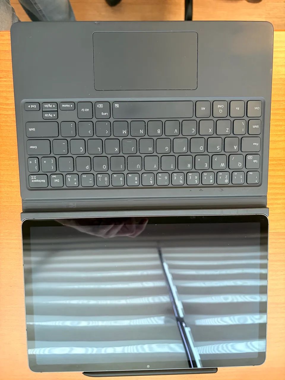 Tablet Samsung S9 com capa teclado e caneta  - Foto 2