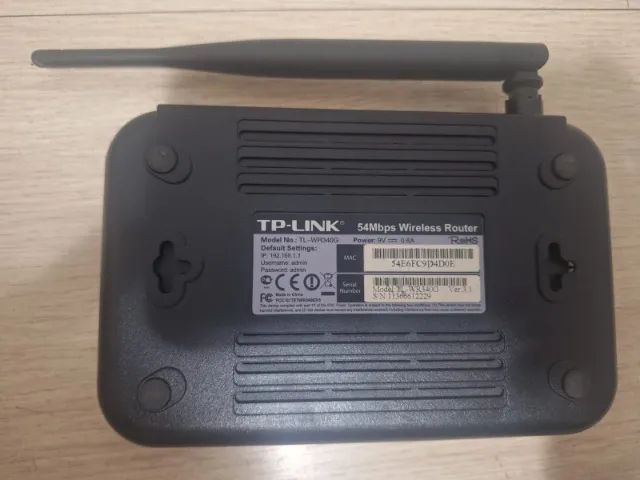 Roteador Wireless TP-Link Model No: TL-WR340G 54 Mbps - Foto 4