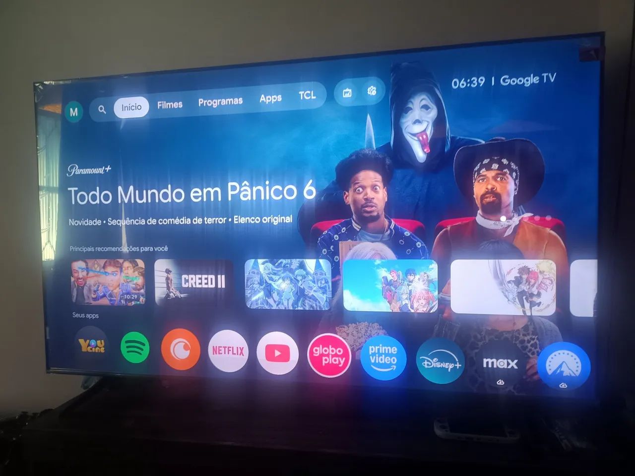 Smart Tv 65 polegadas TCL 4k UHD LED
