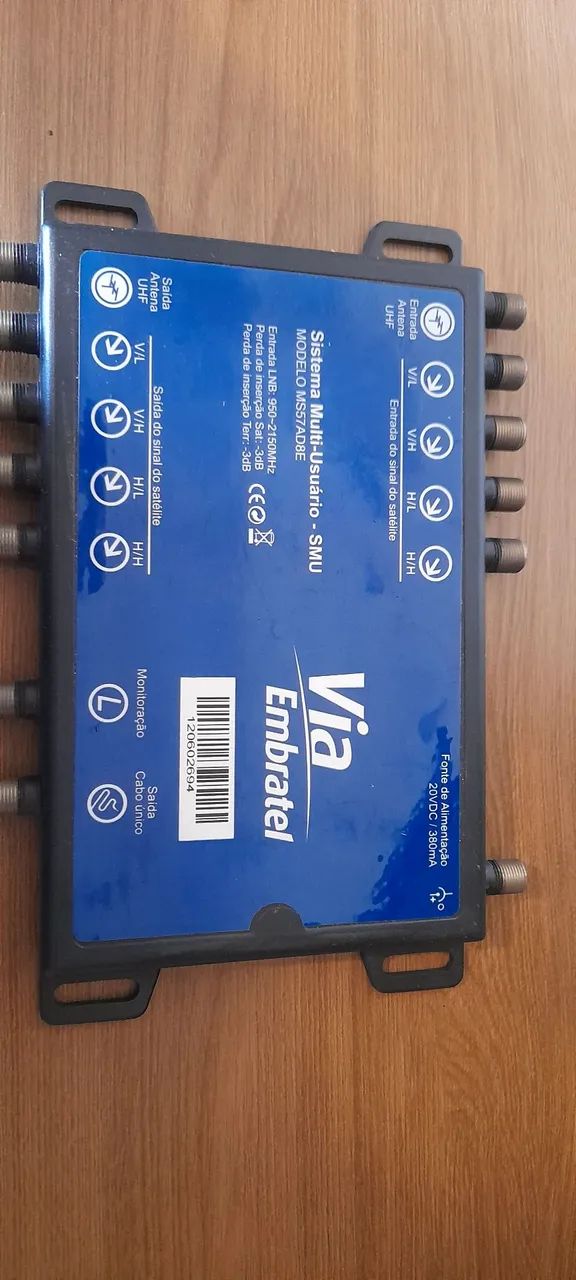 Sistema Smu antena