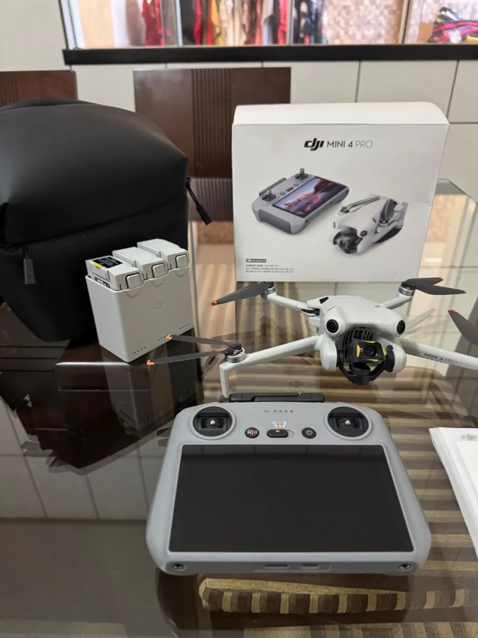 DRONE MINI 4 PRO COMBO PLUS - IMPECÁVEL  - Foto 2