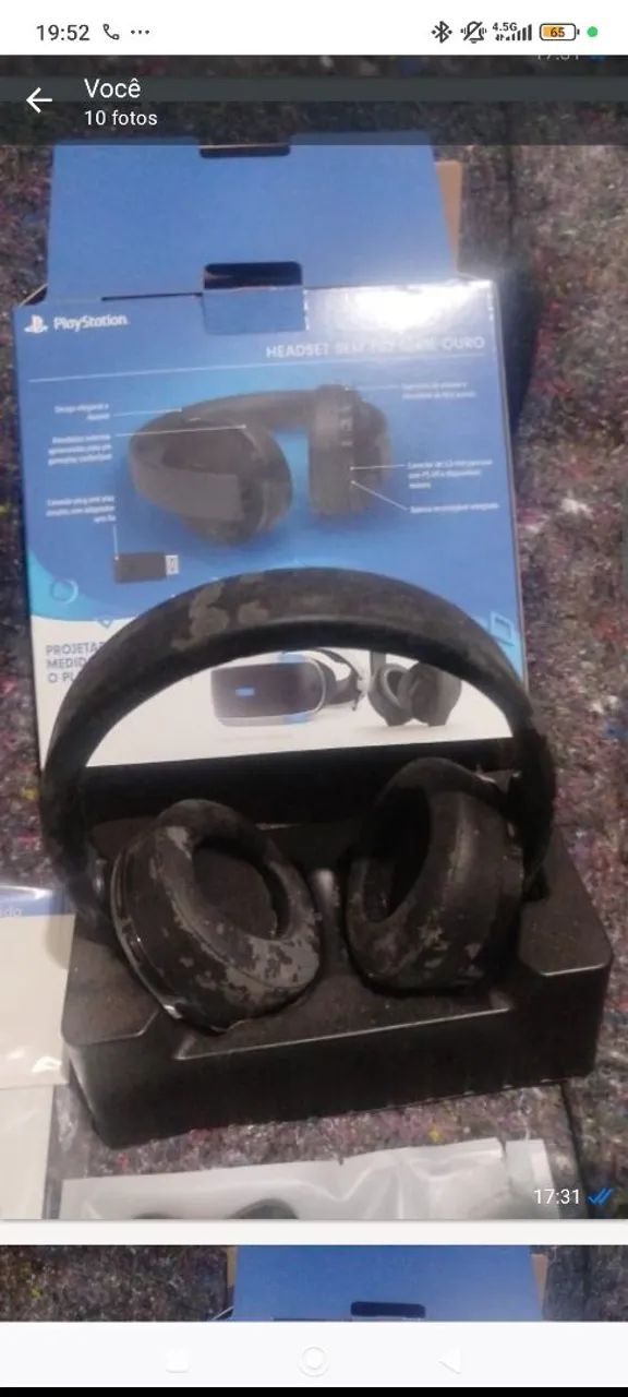 Sony headset série ouro - Foto 2