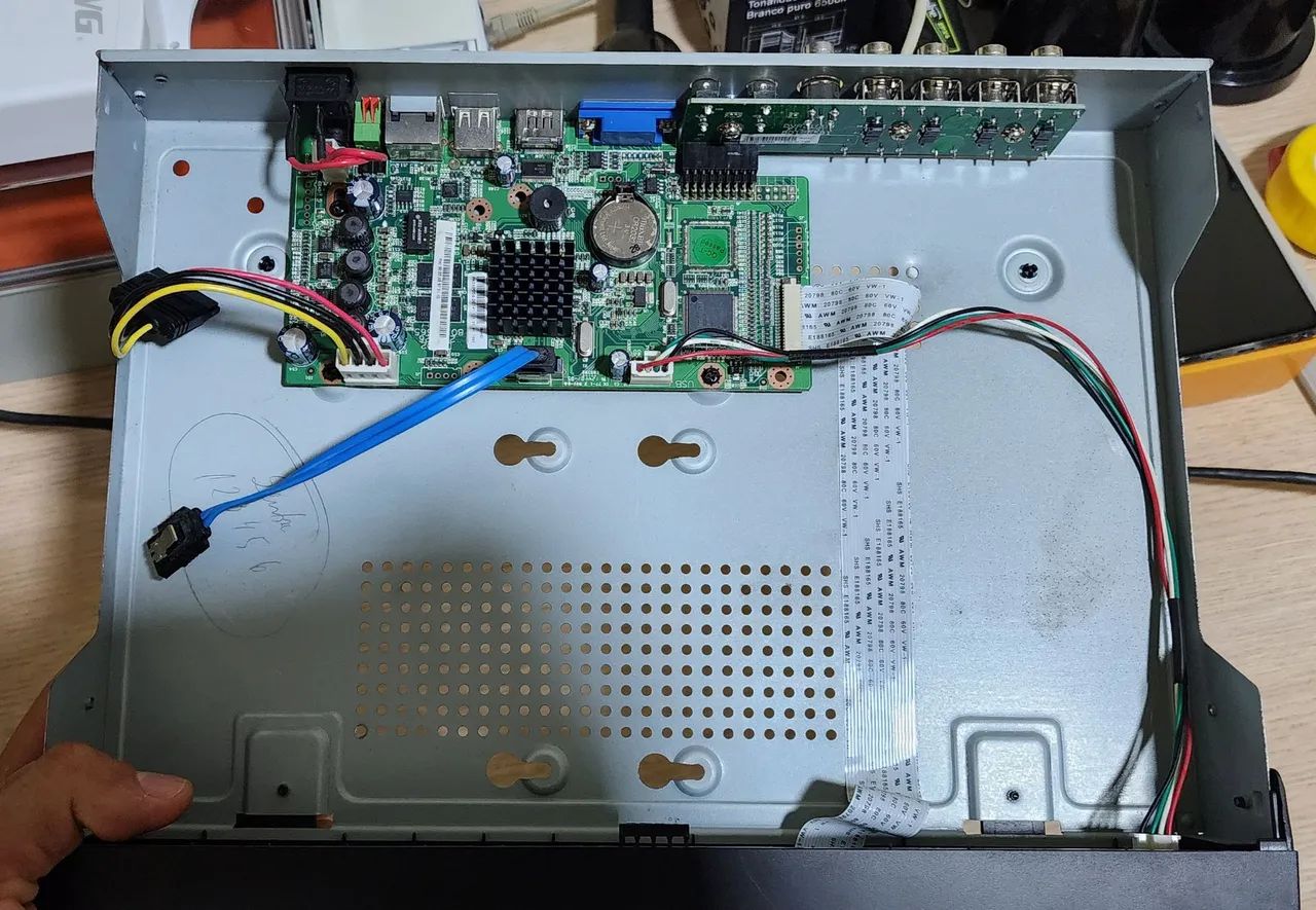 Gravador Digital VD 3008 Intelbras, só pega câmera analógica de resolução até D1 - Foto 5