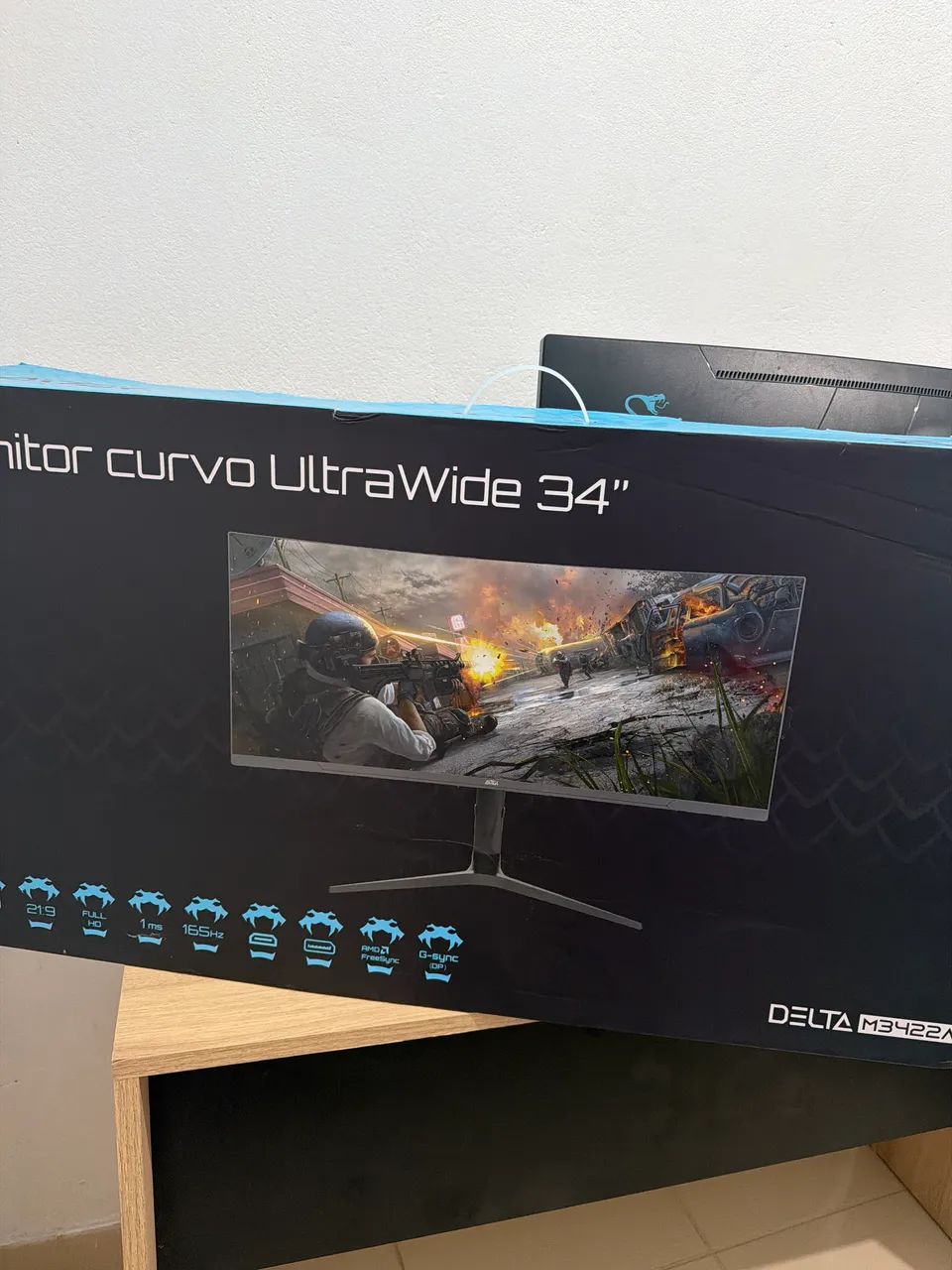 Monitor Curvo UltraWide 34 polegadas 