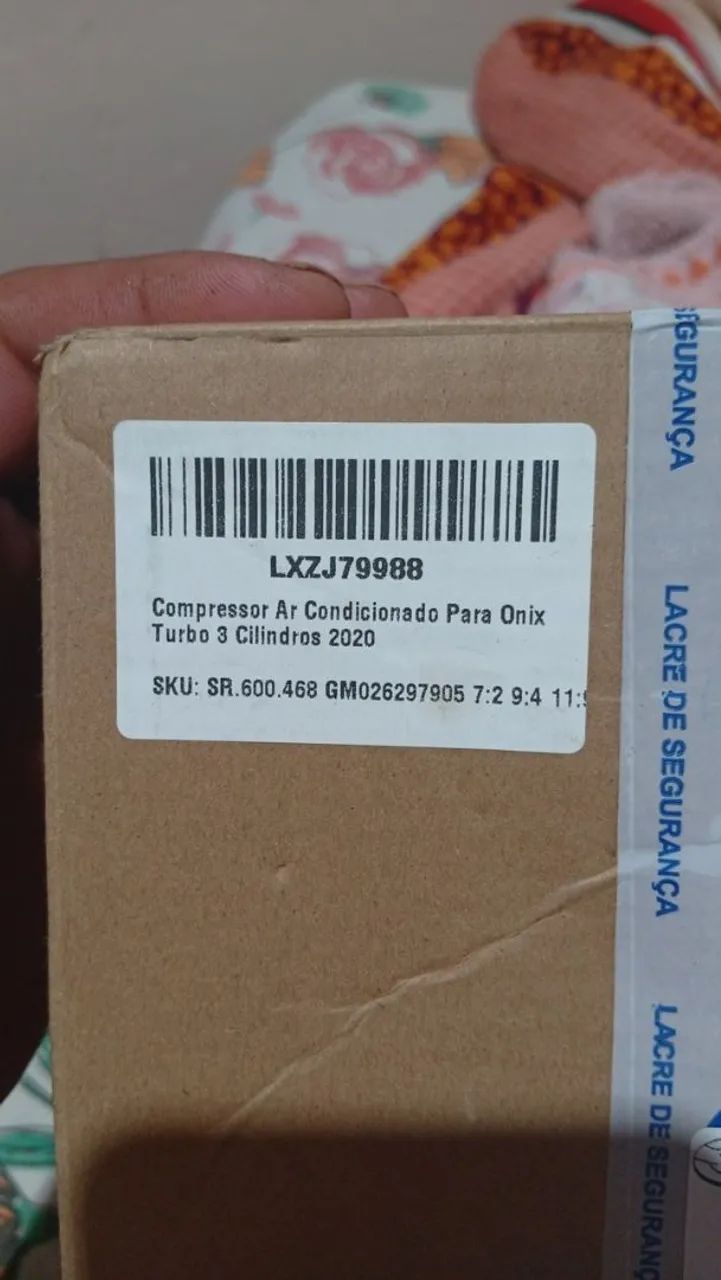 Compressor ar condicionado onix 2020 
