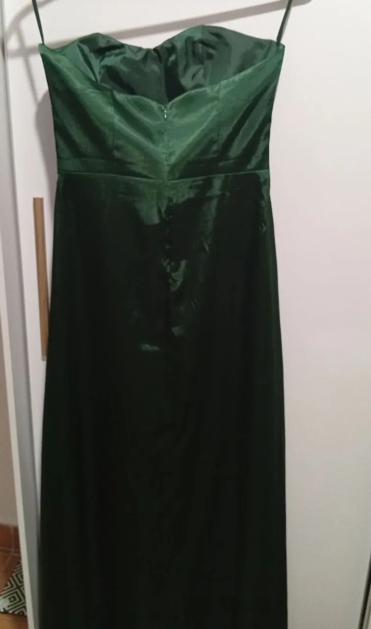Vestido de festa longo tomara que caia tamanho PP - Foto 2