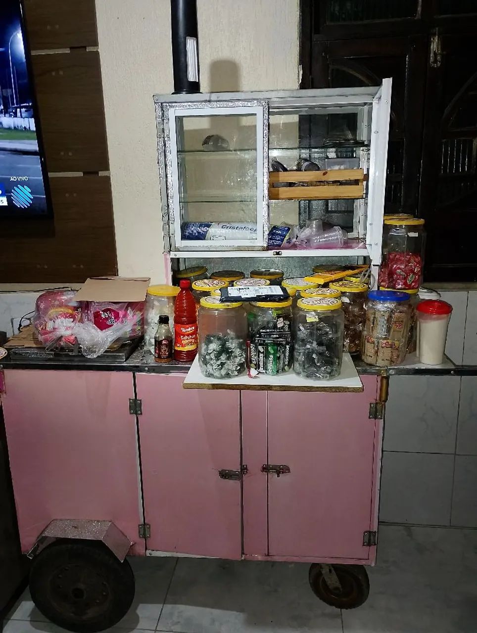 Vendo carrinho de lanche em ótimo estado  - Foto 2