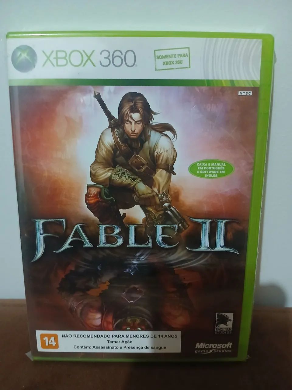 Fable 2 jogo xbox 360