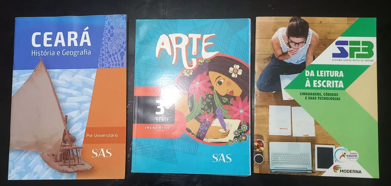 Livros pré vestibular FB - Foto 3