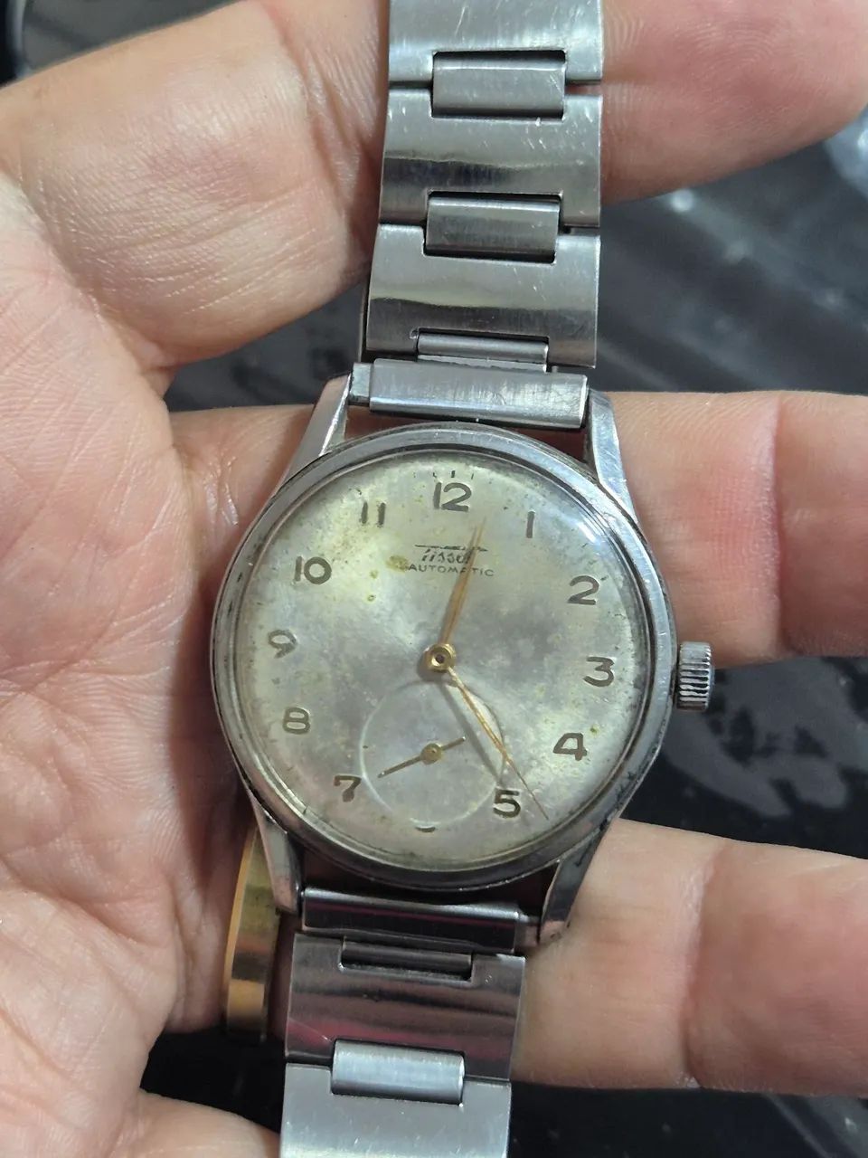 Relógio TISSOT AUTOMÁTICO BUMPER VINTAGE  -  DÉCADA DE 50   -   MODELO RARO - Foto 3
