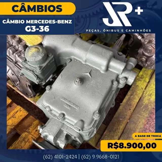 Cambio Mbenz G3-36 (A base de troca)