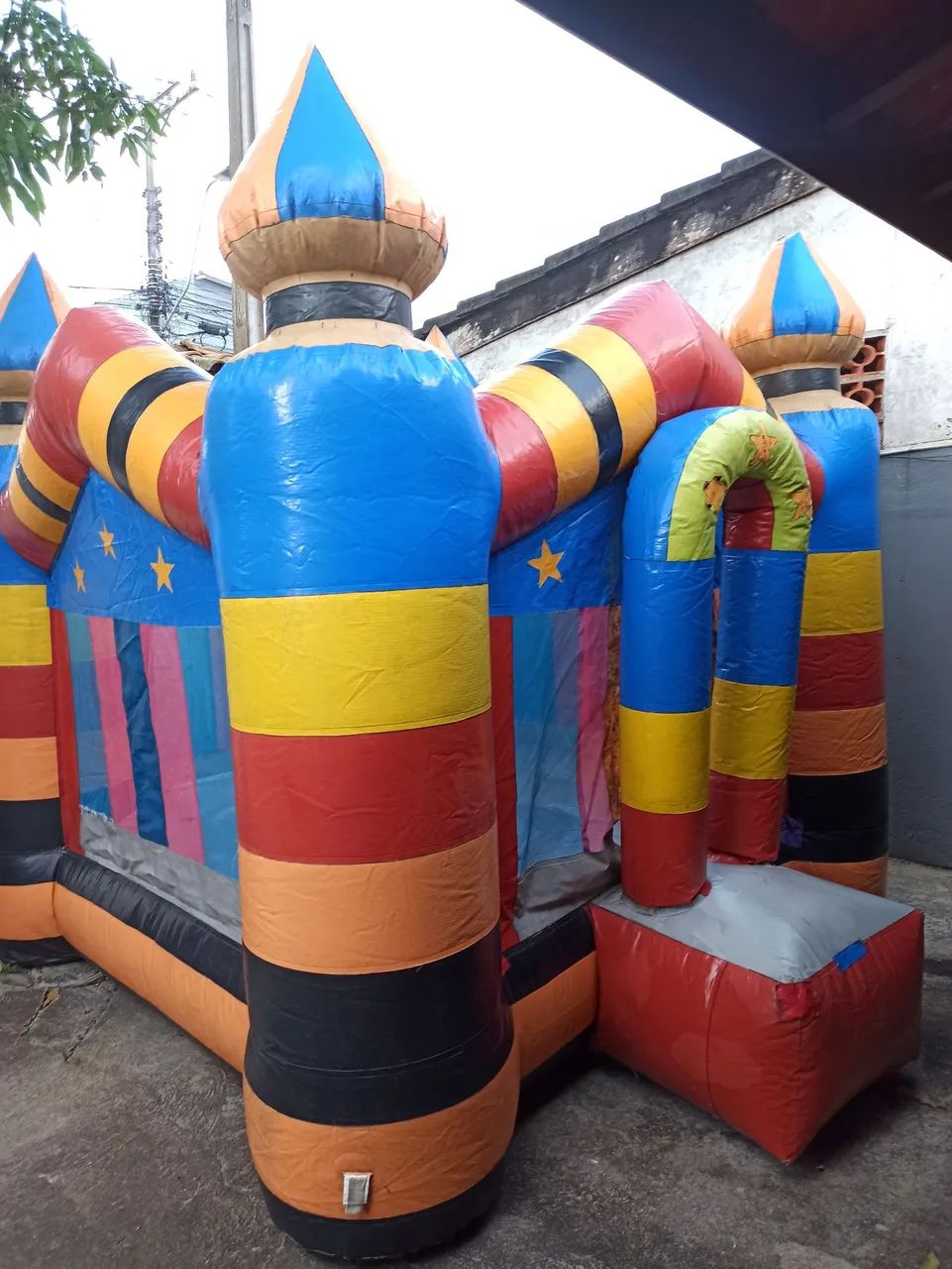 Castelo inflável sem motor  - Foto 4