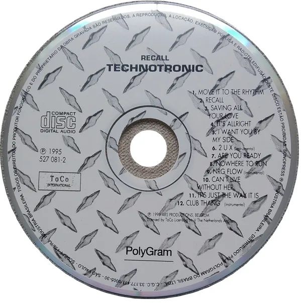 CD TECHNOTRONIC - RECALL 1995 BR - SUPER RARO - Foto 4