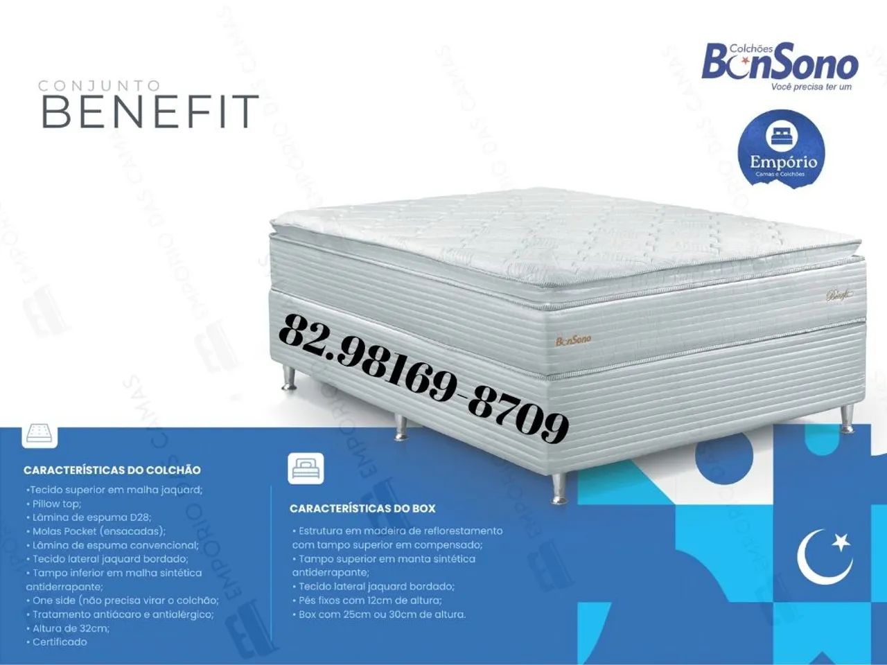 Conjunto de cama box