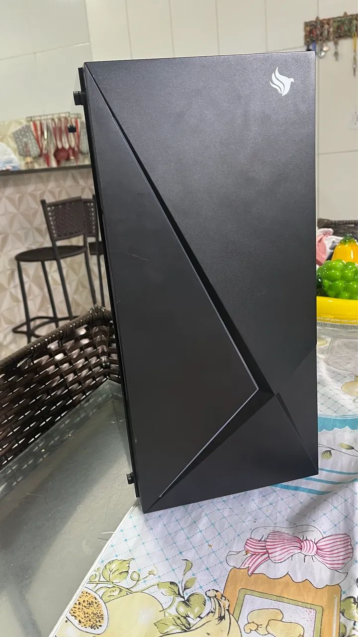 Gabinete pichau Komor LED RBG Lateral em vidro temperado - Foto 5