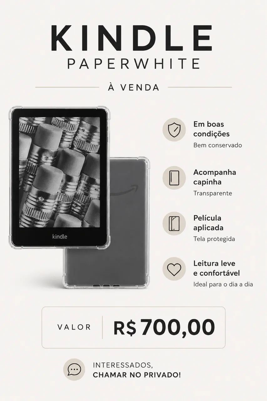 Kindle Paperwhite 12° geração 
