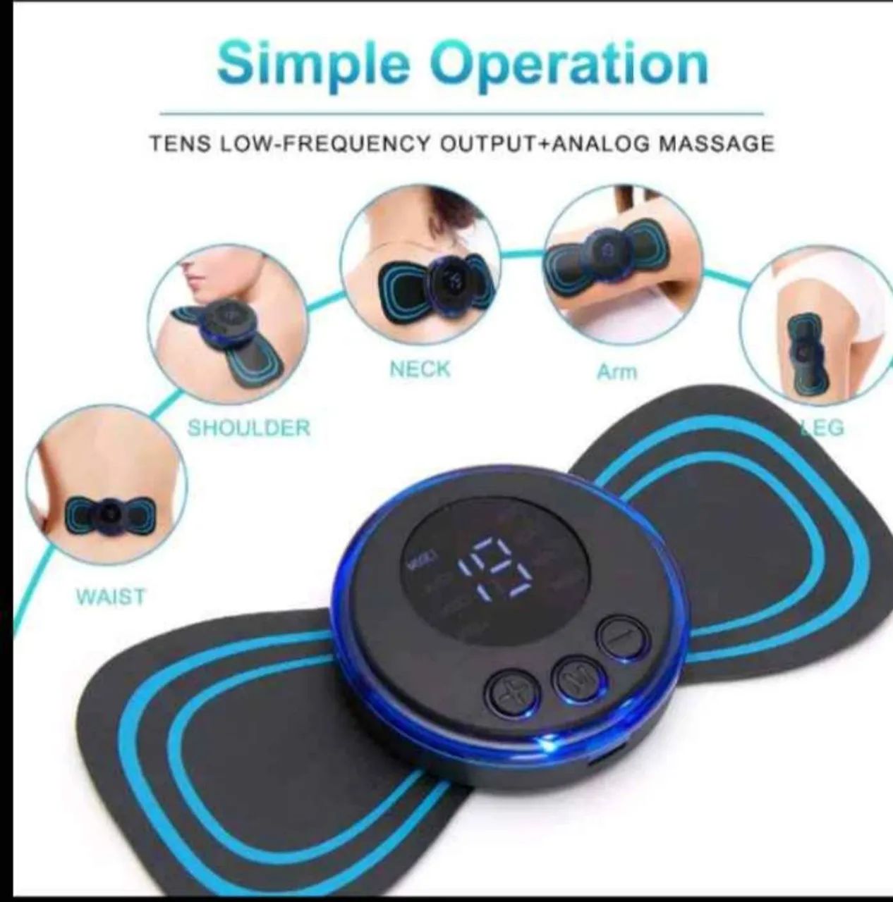 Massageador elétrico 