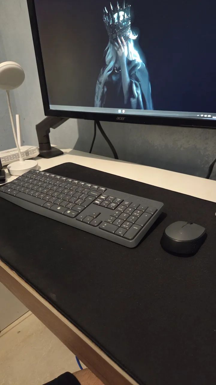 Teclado e Mouse Logitech MK235 - Foto 5