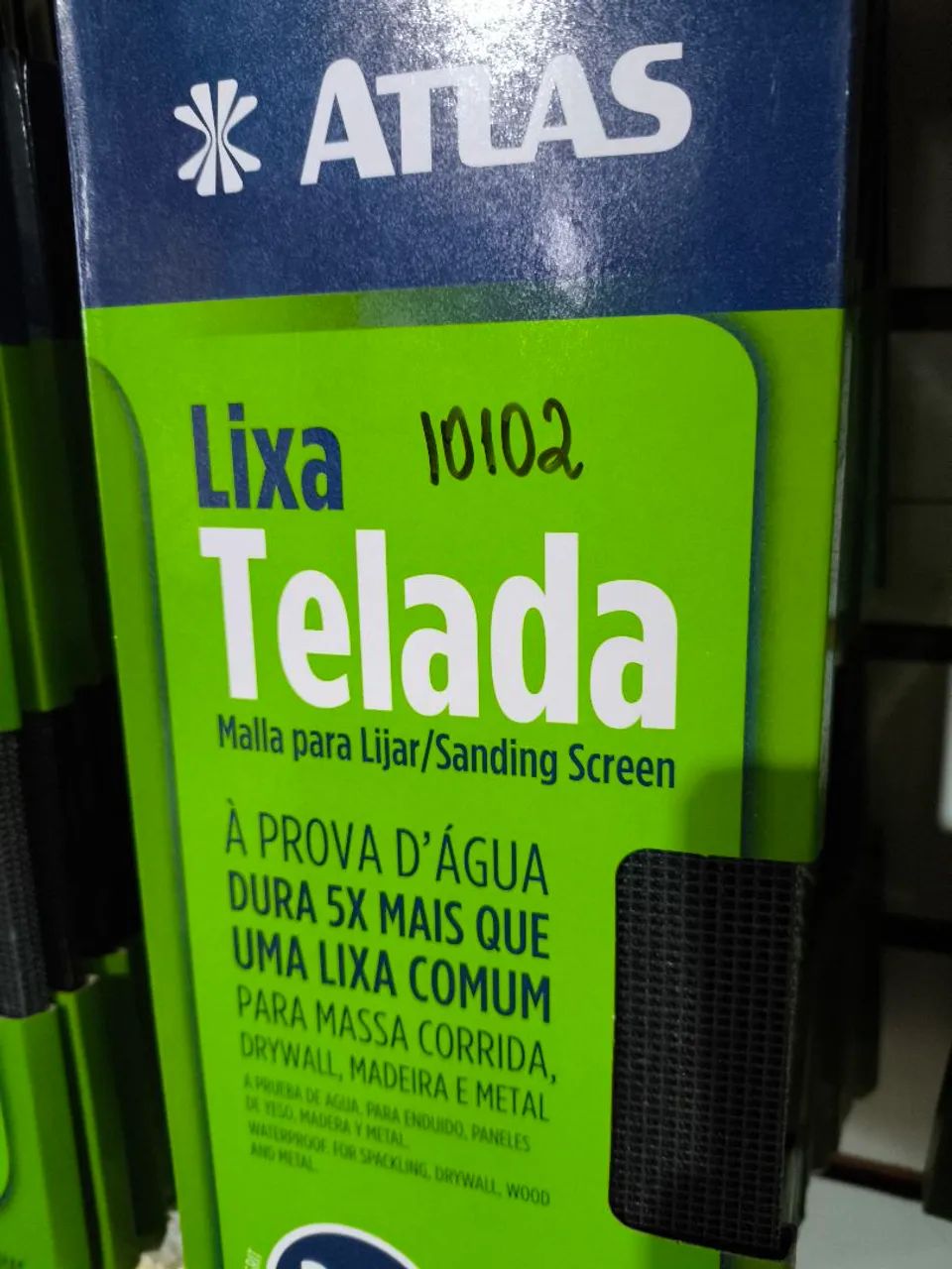 Lixa telada Atlas R$4,90 Pix COM 6 