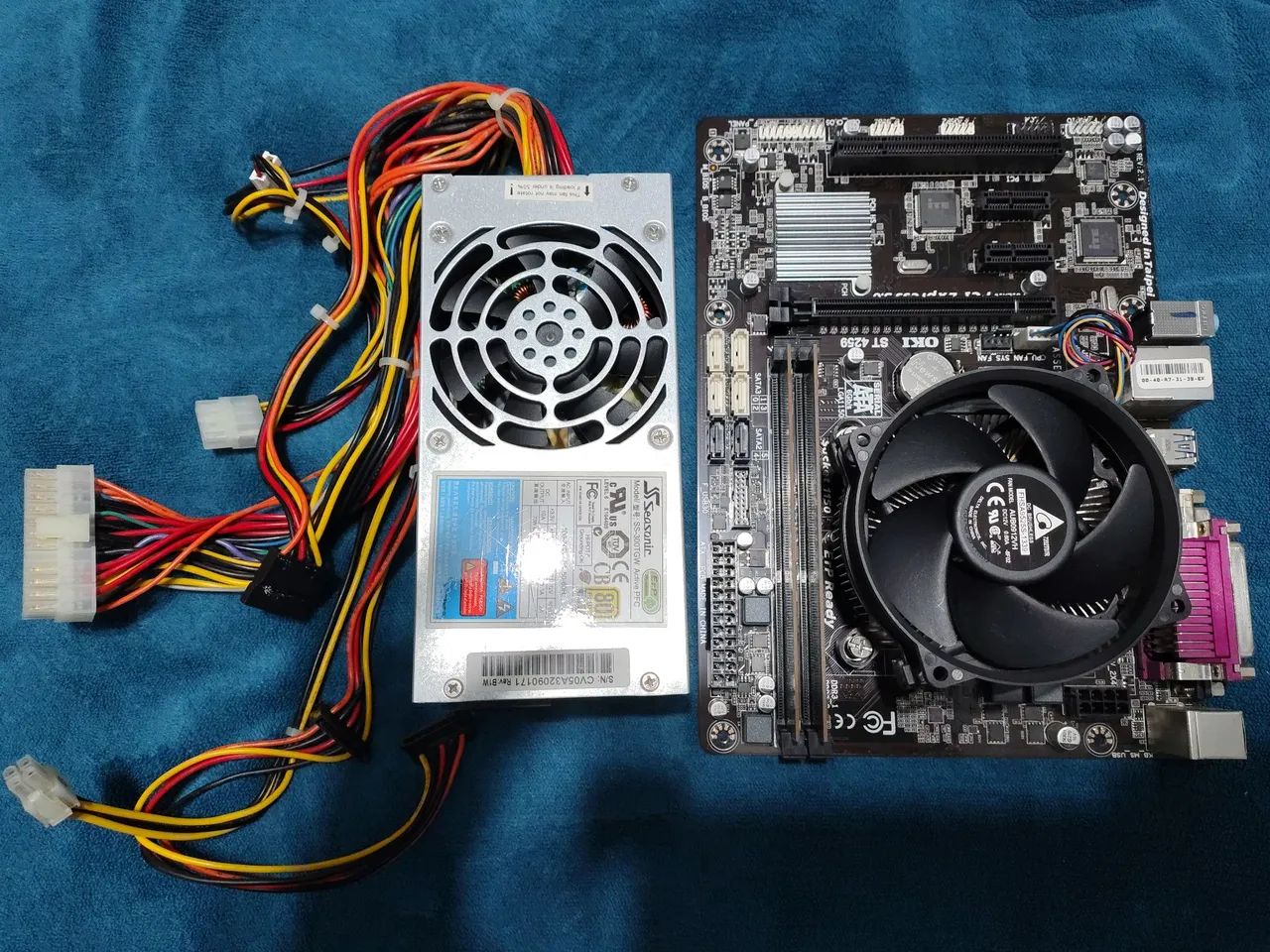 Kit placa mãe, processador, SSD. - Foto 4