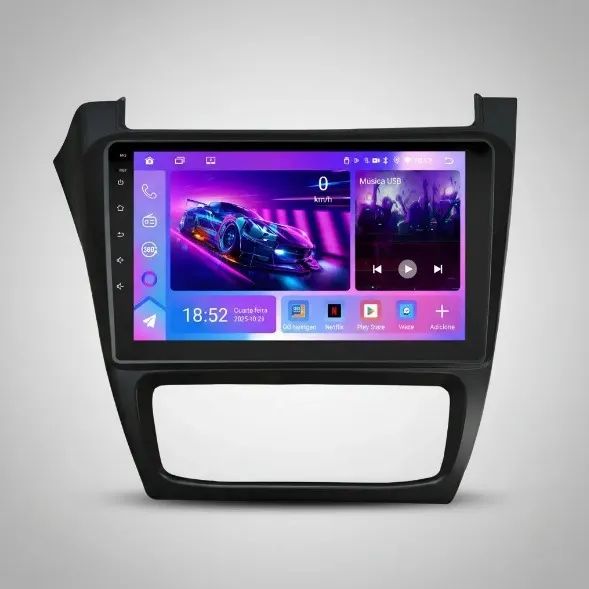 X-RMX9MD他カーナビジャンク Multimídia Android 9 Pol. 4Gb/64Gb Fox/Spacefox/Crossfox