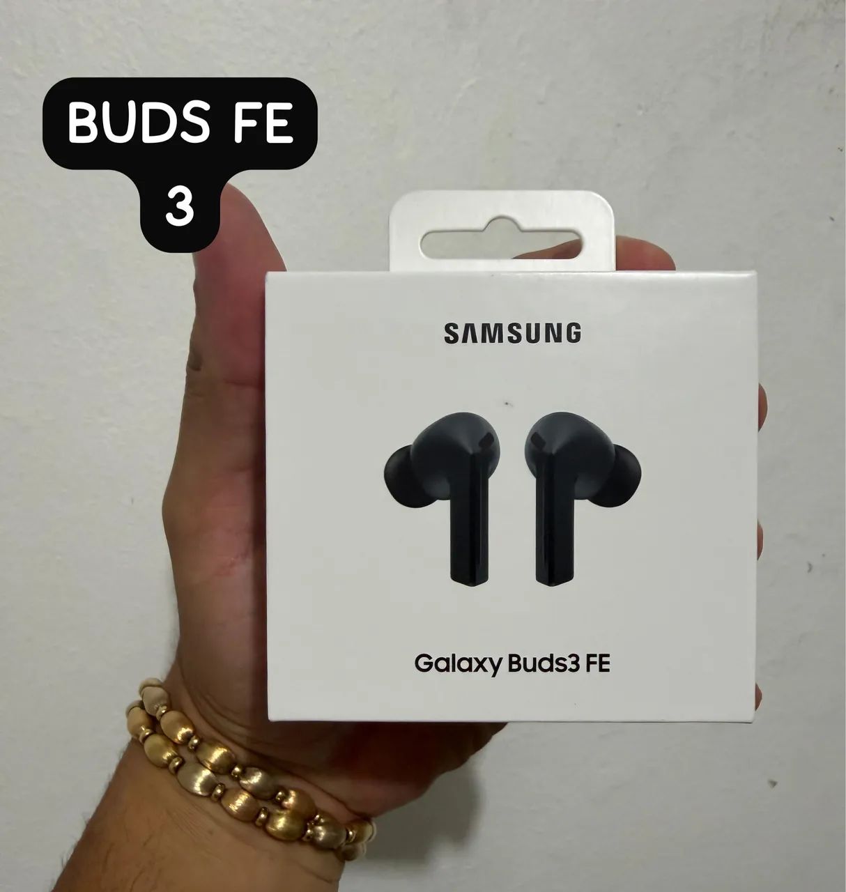 GALAXY BUDS FE 3 SAMSUNG LACRADO NA CAIXA NOVO 