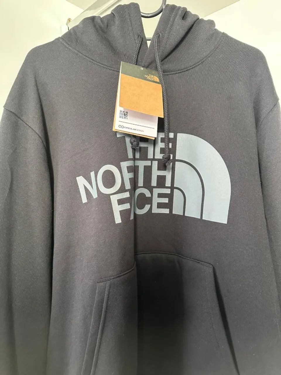 Moletom The North Face tamanho xl/médio 98% algodão com gorro novo c/ etiqueta - Foto 3