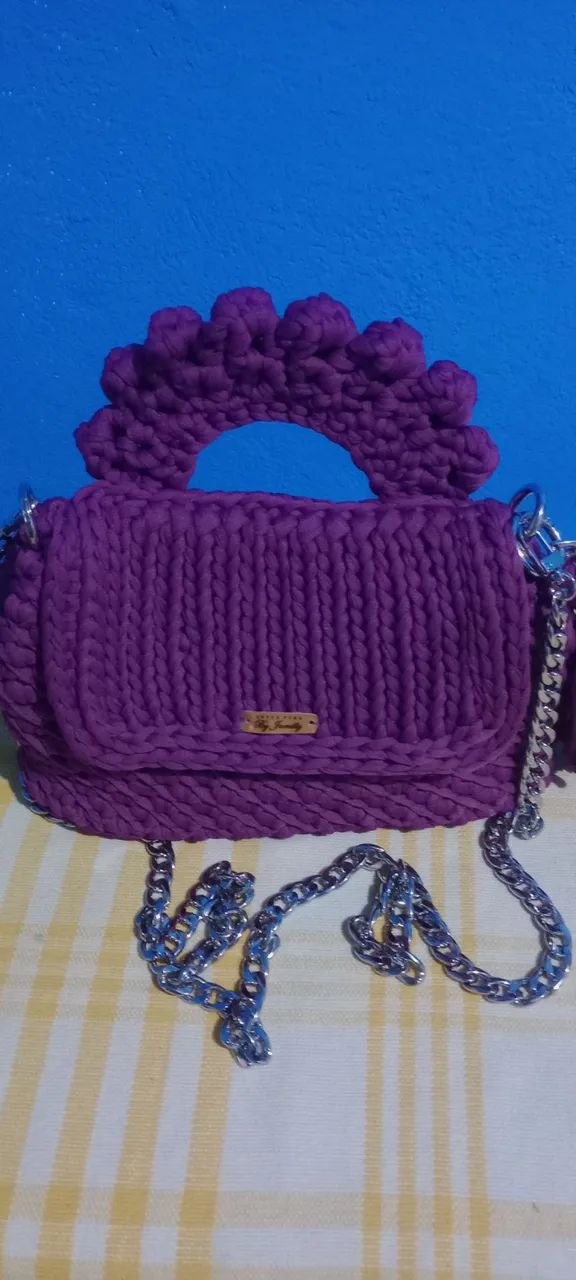 Bolsa de Crochê (Original) - Foto 2