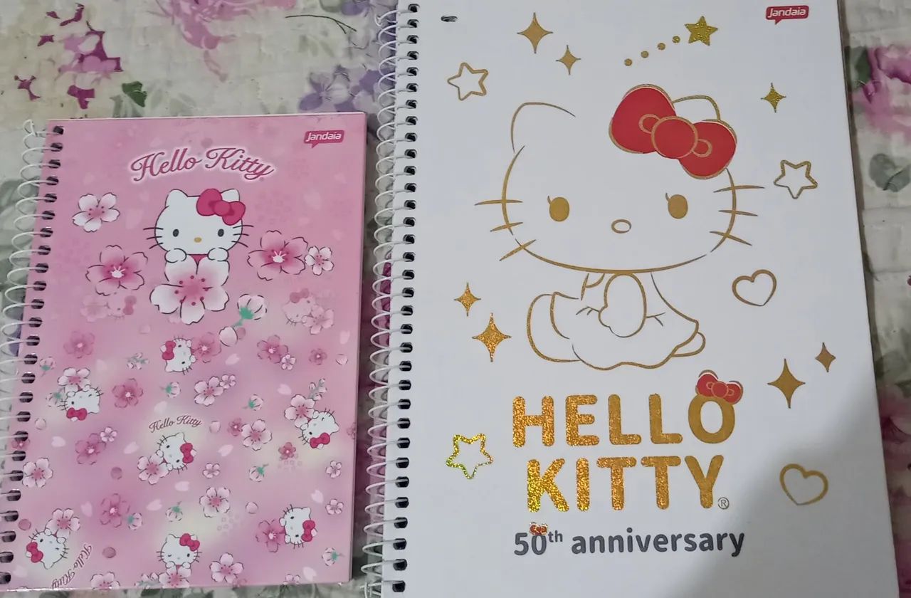 Itens de papelaria hello kitty - Foto 4
