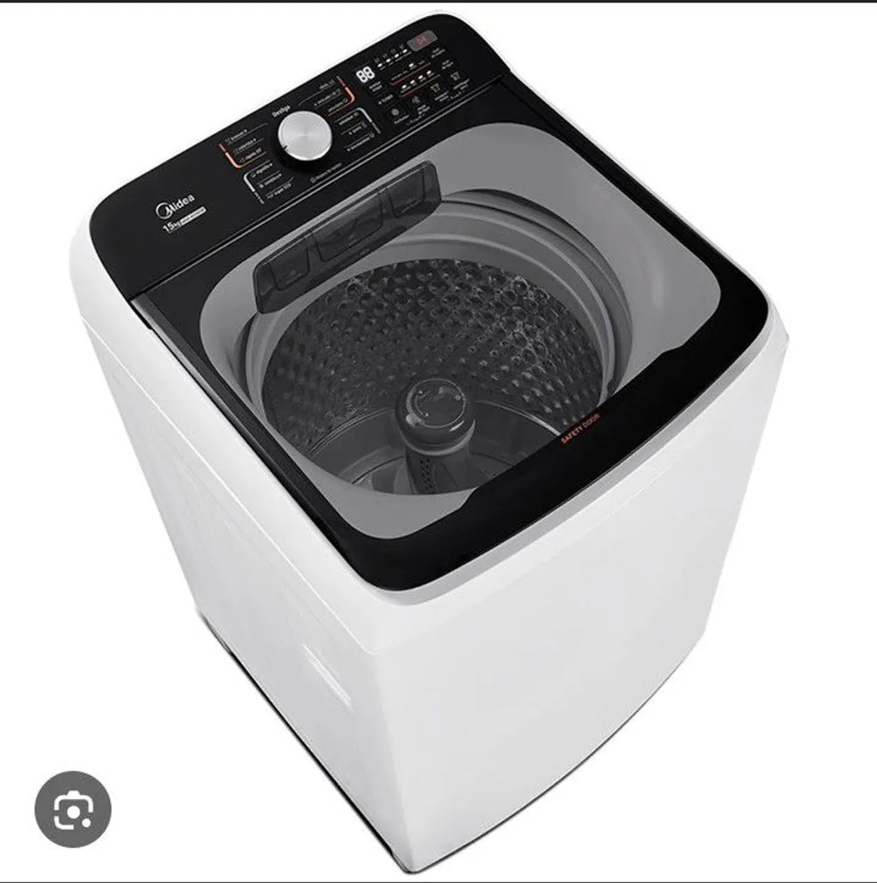 Máquina midea 15 quilos 