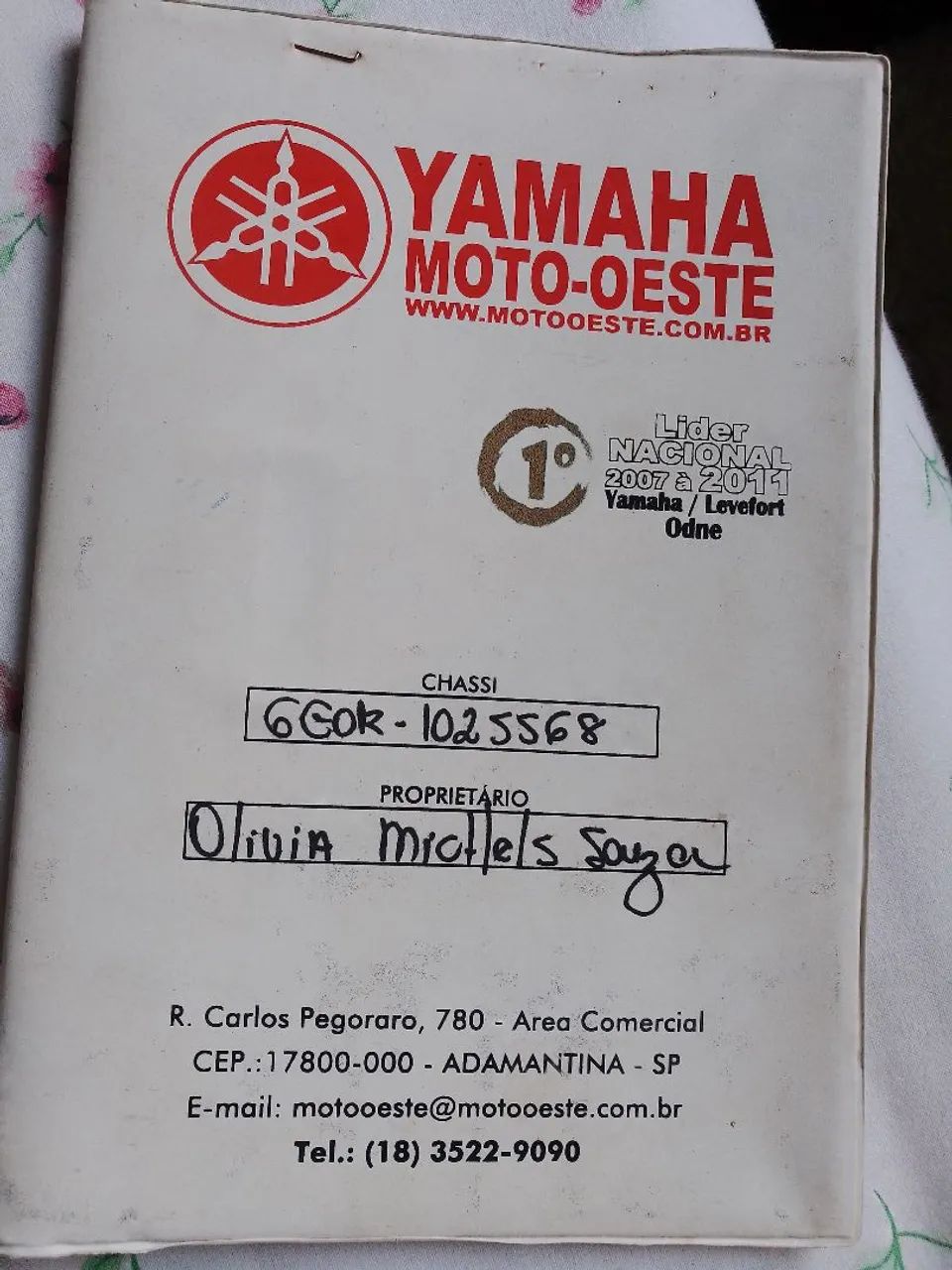 Vendendo um Motor de batera yamaha 