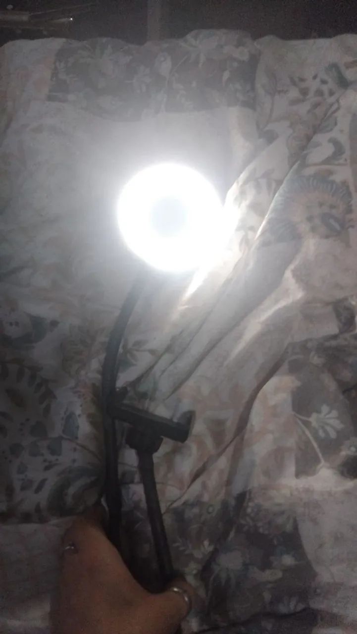 Ringlight de mesa com suporte para telefone  - Foto 3