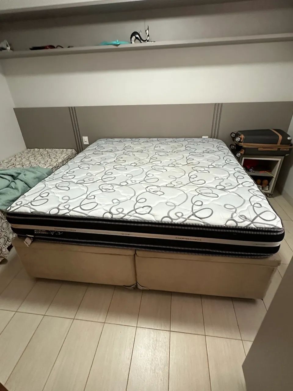 Cama box e colchão king da F.A. Colchões  - Foto 2