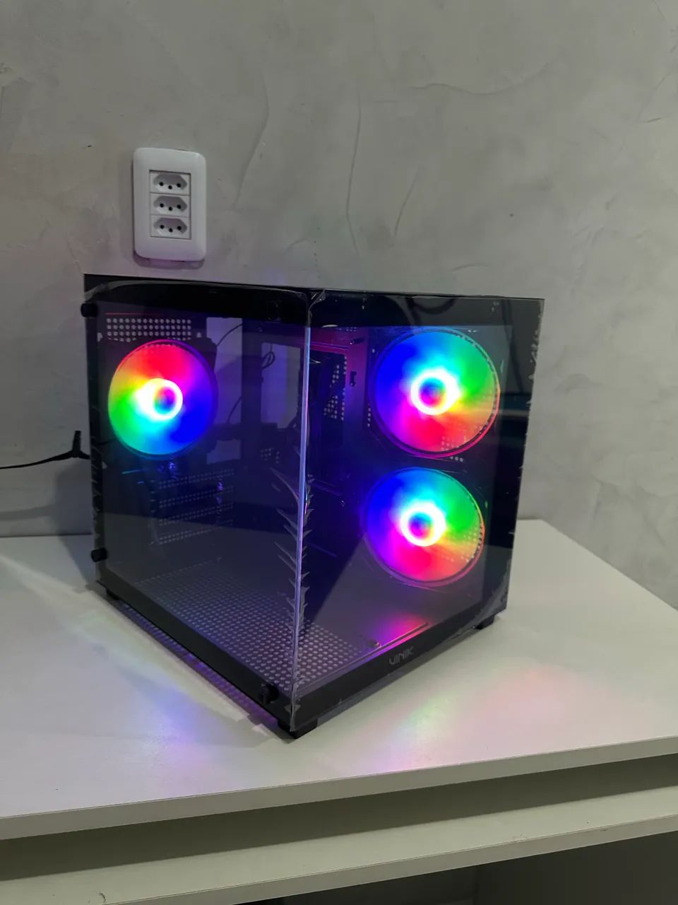 Gabinete Gamer Aquário 03 Fans