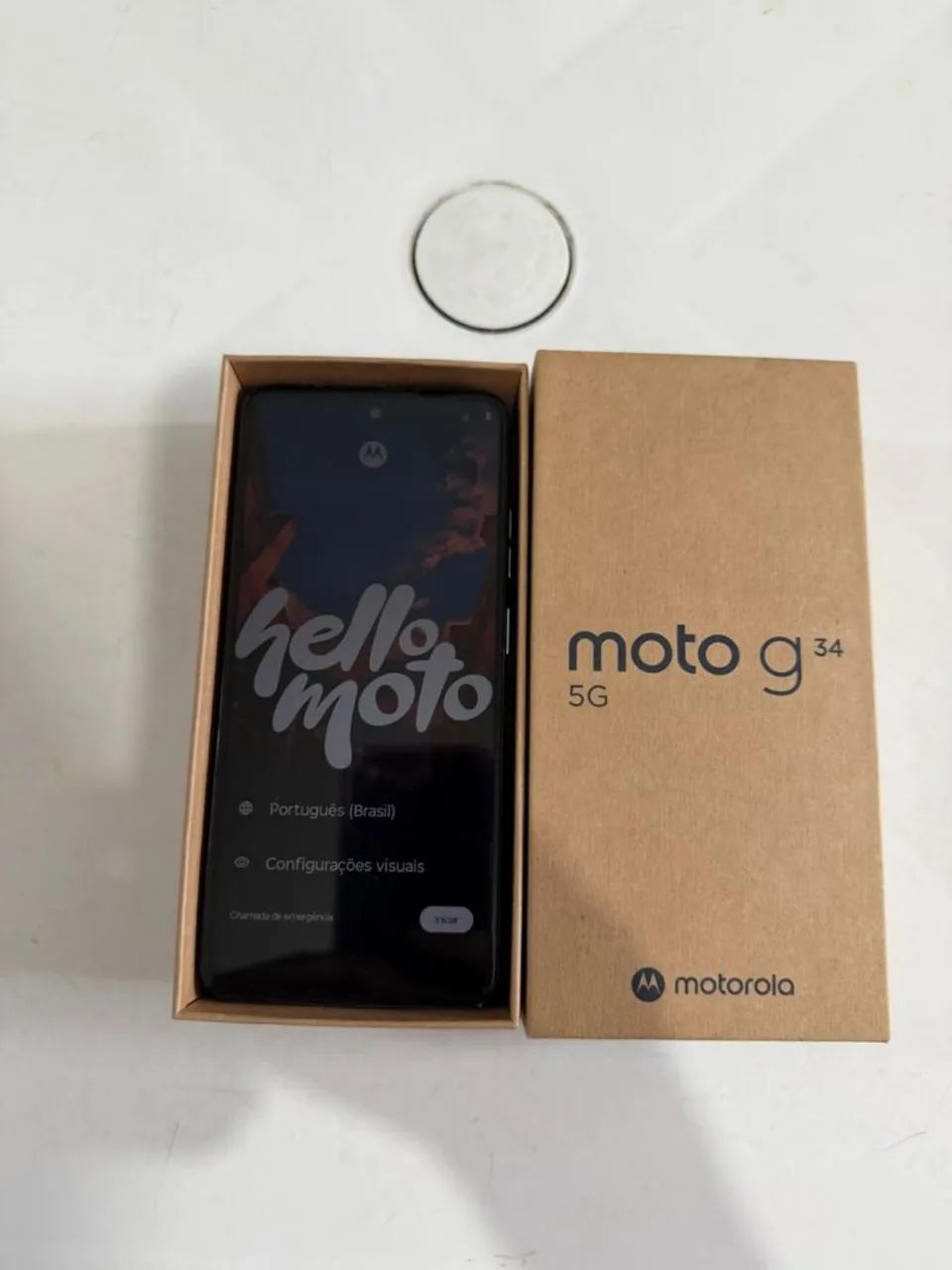 Moro g34 todo original com nota fiscal  - Foto 2