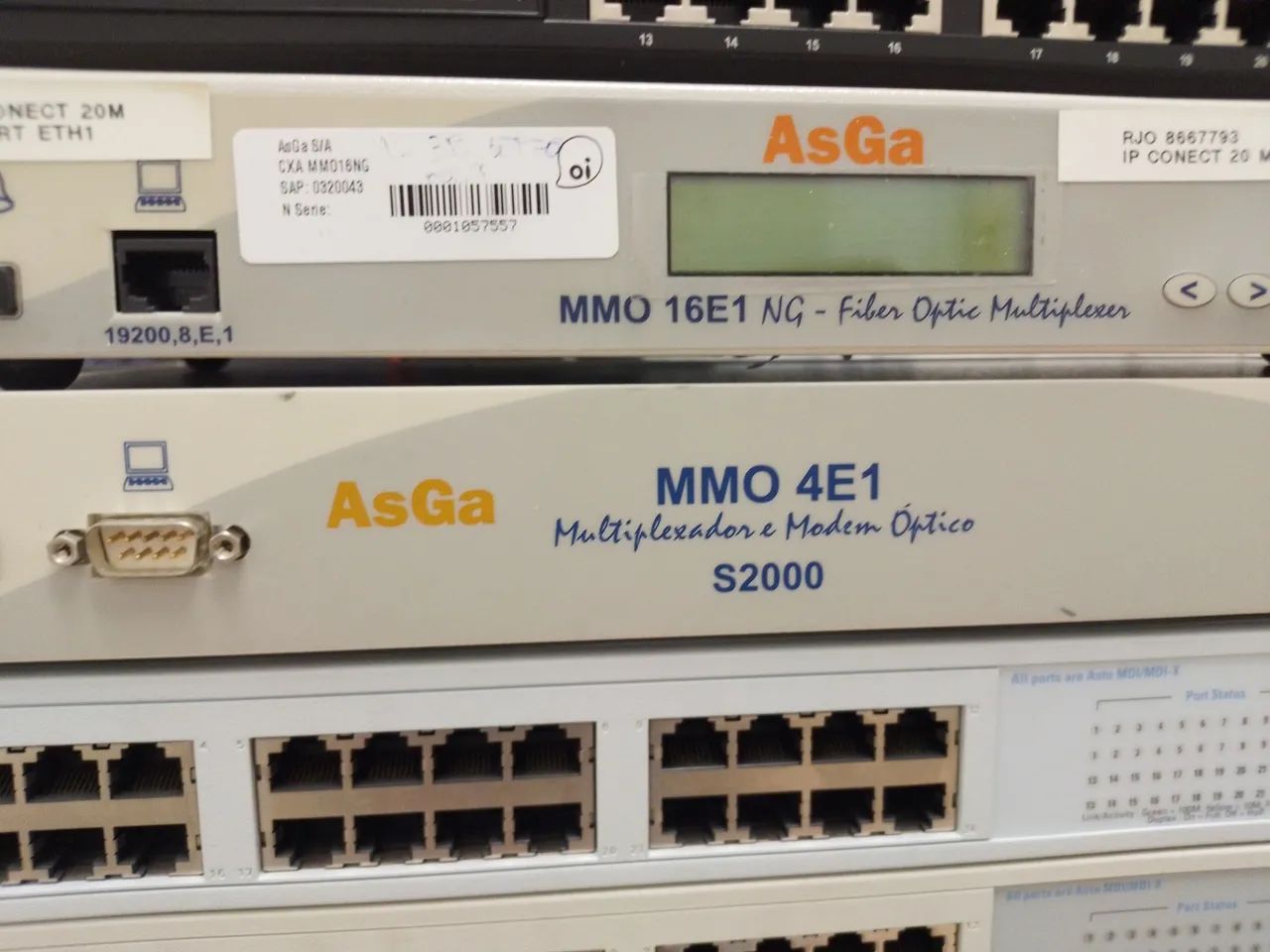 Equipamentos para telefonia e Internet com um rack - Foto 4