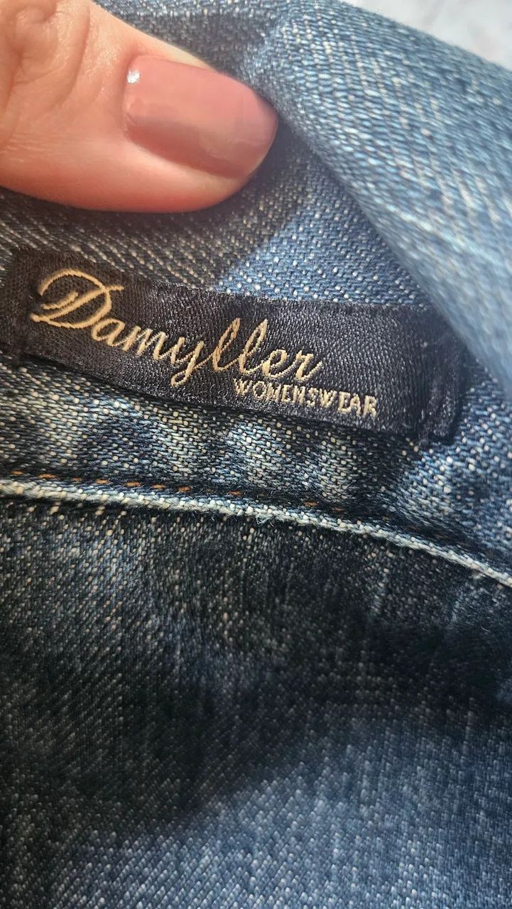 Jaqueta jeans feminina 